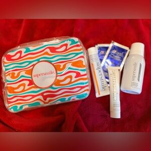 Supersmile Travel Kit with Colorful Bag/stock photos is just example of product